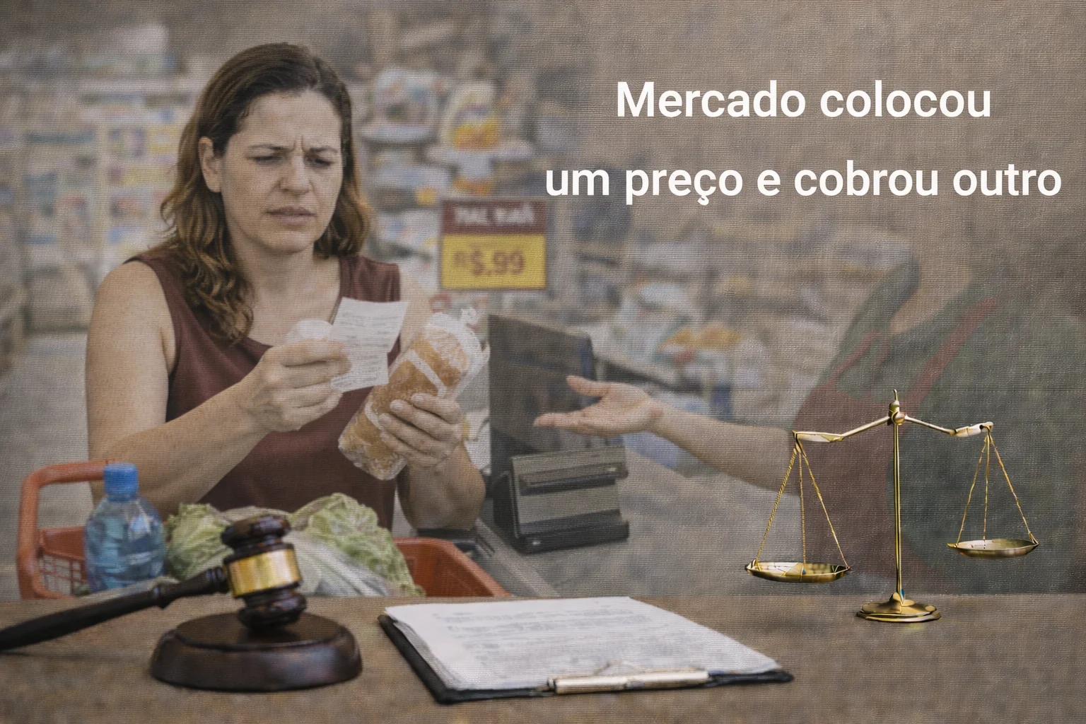 Mercado colocou um preço