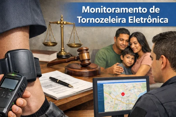 Monitoramento de tornozeleira eletrônica