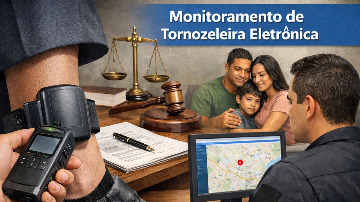 Monitoramento de tornozeleira eletrônica