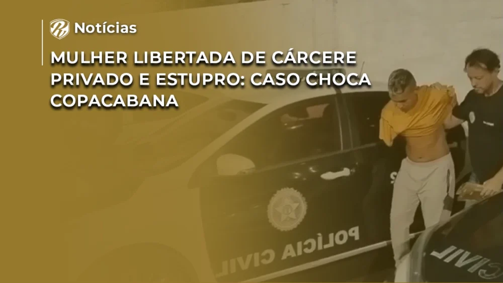Mulher libertada de cárcere