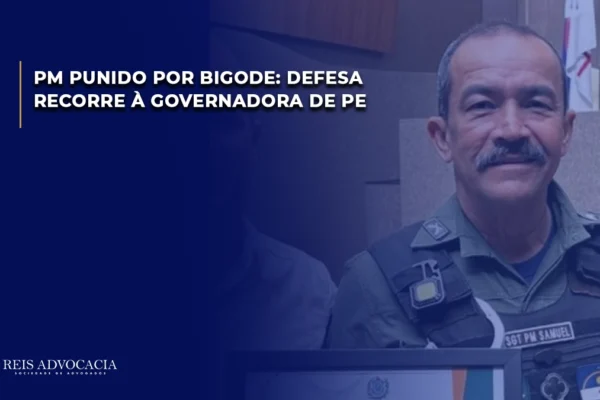 PM punido por bigode