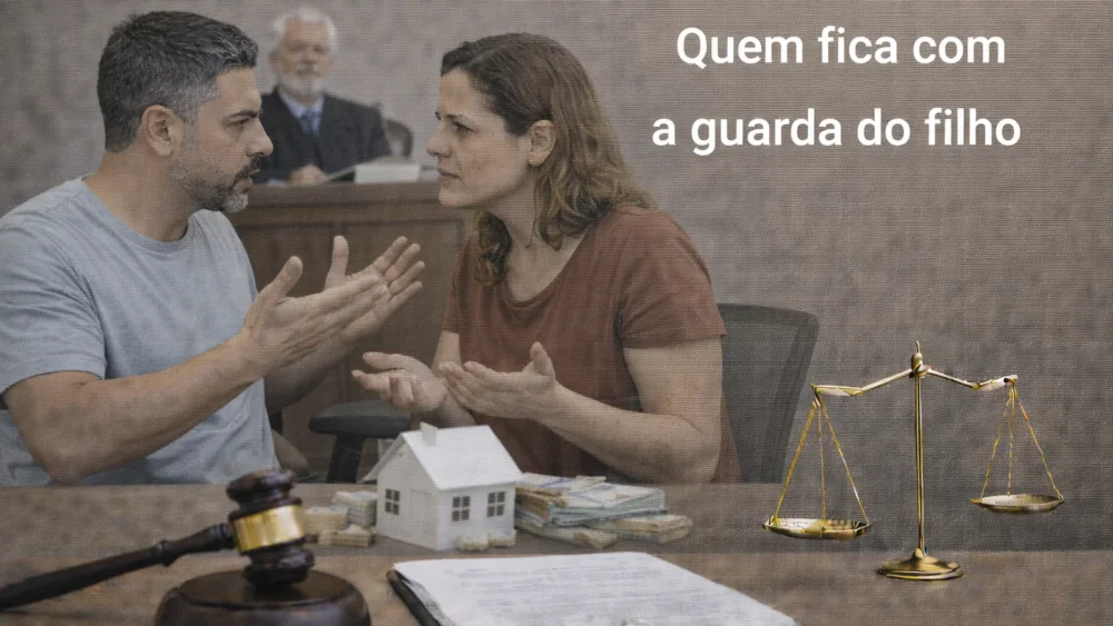 Como é decido quem fica com a guarda do filho? 1 Quem fica com a guarda do filho