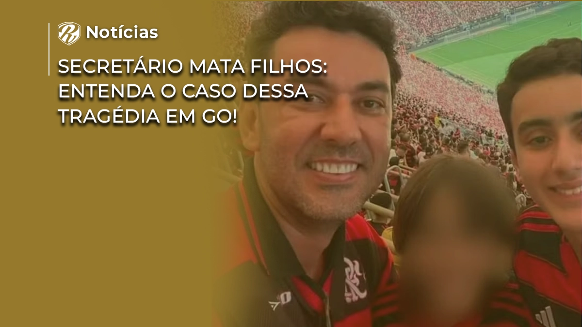 Secretário mata filhos