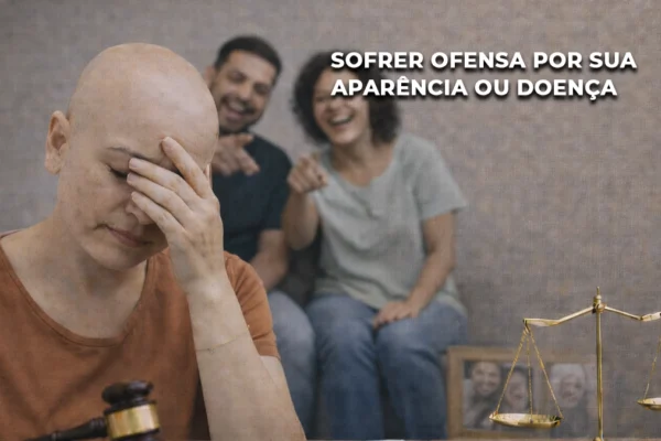 Sofrer ofensa por sua aparência ou doença