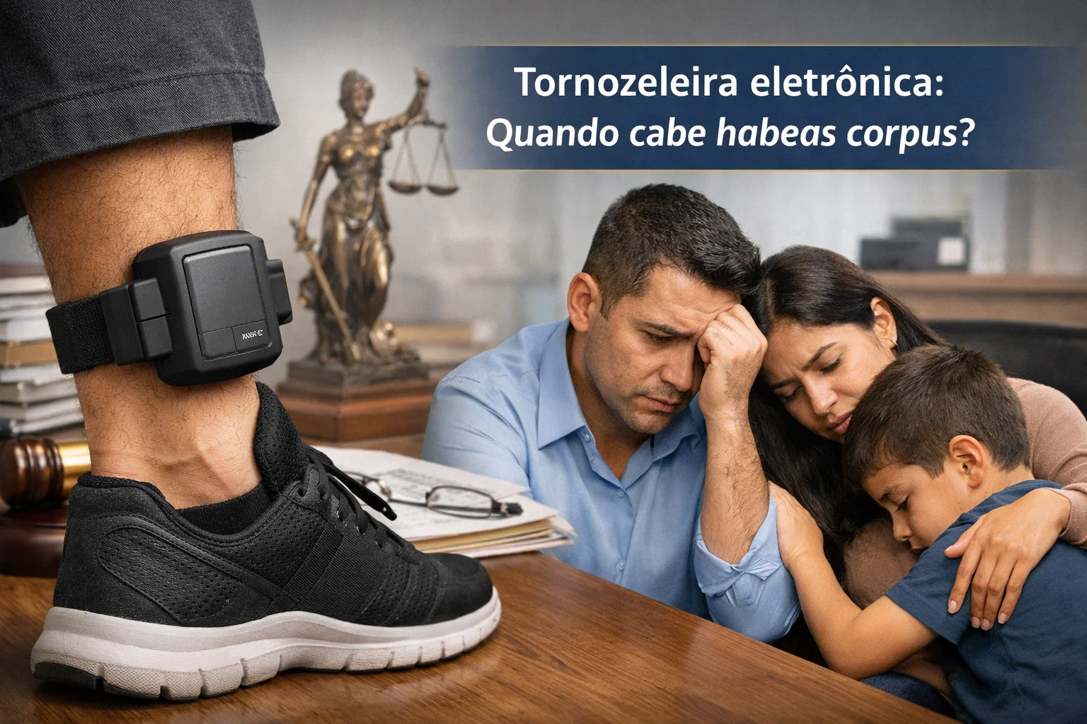 Tornozeleira eletrônica