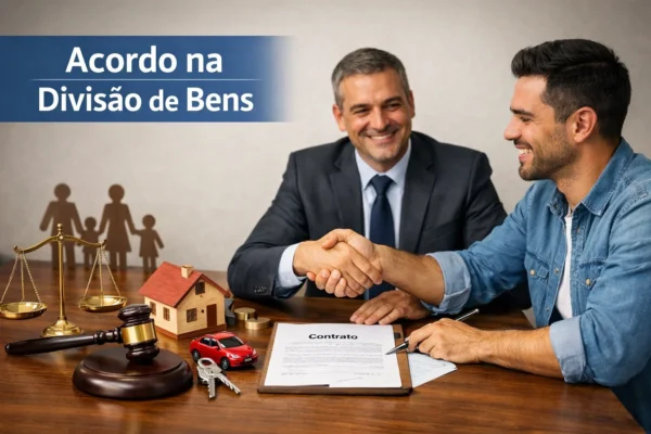 acordo na divisão de bens