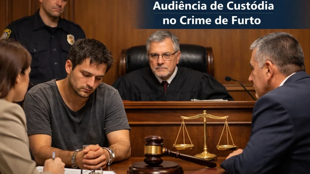 Audiência de custódia no crime de furto: Como funciona? 1 crime de furto