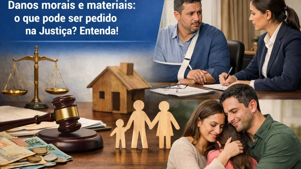 dano moral e material
