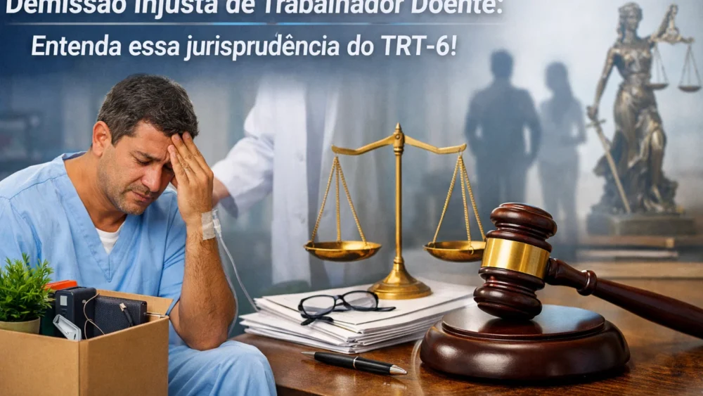 Demissão Injusta de Trabalhador Doente: Entenda essa jurisprudência do TRT-6! 1 demissão injusta