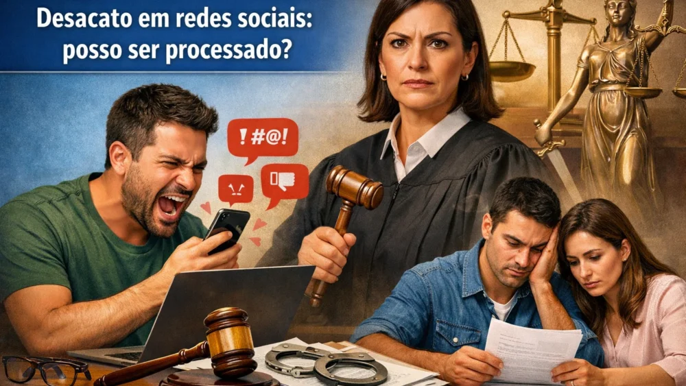 desacato em redes sociais
