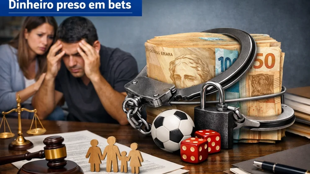 dinheiro preso em bets