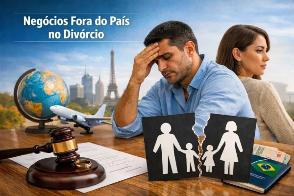 negócios fora do país