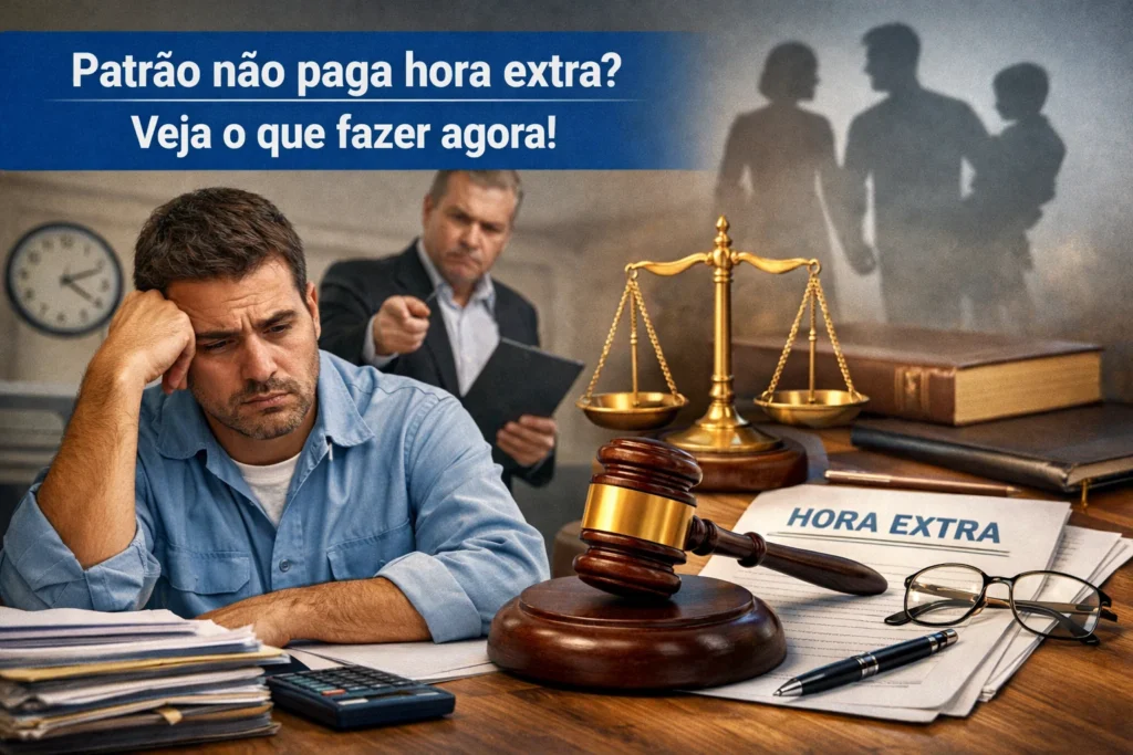 Advogado para danos morais trabalhistas: Saiba como... 20 patrão não paga hora extra