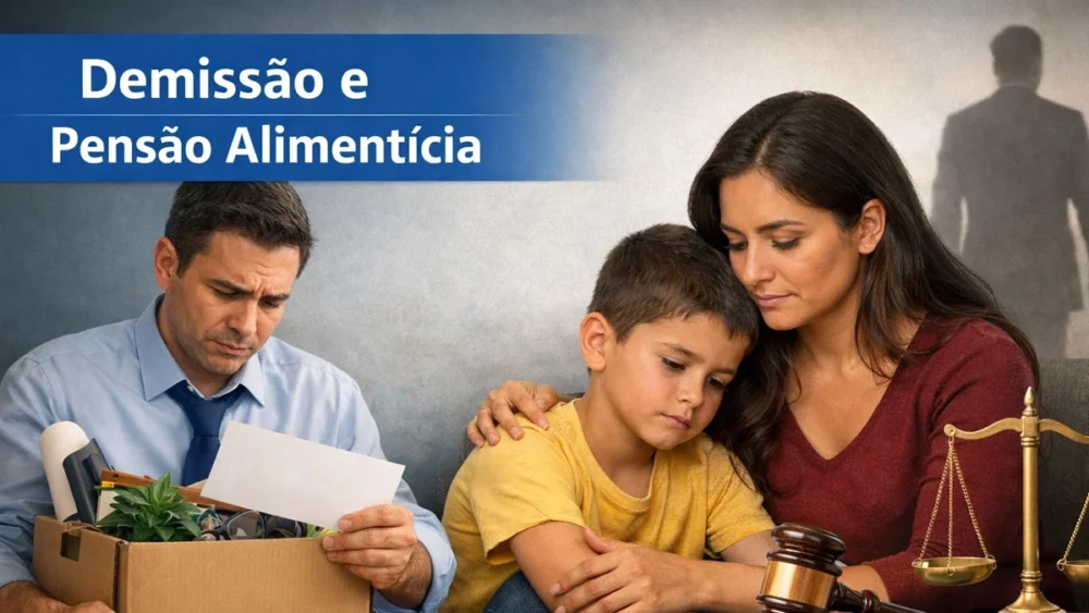 pensão alimentícia após demissão
