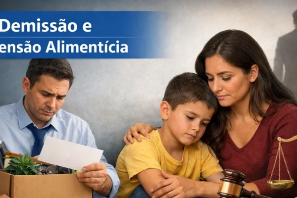 pensão alimentícia após demissão