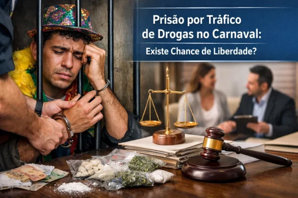 prisão por tráfico de drogas