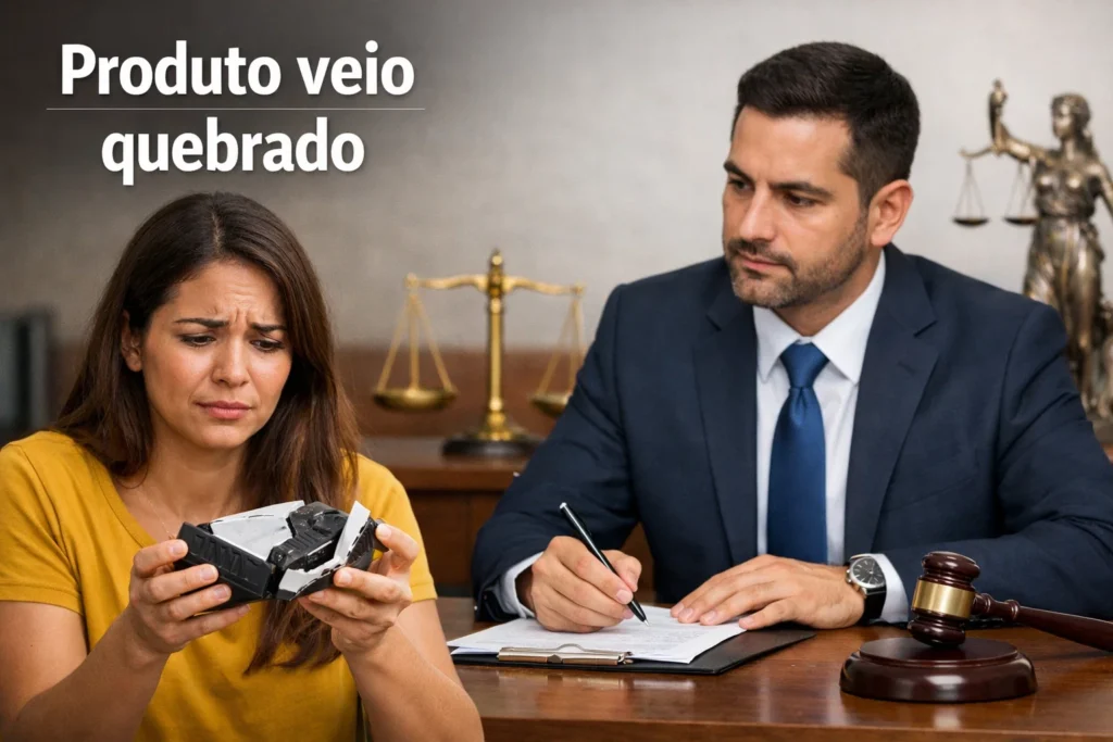 produto veio quebrado