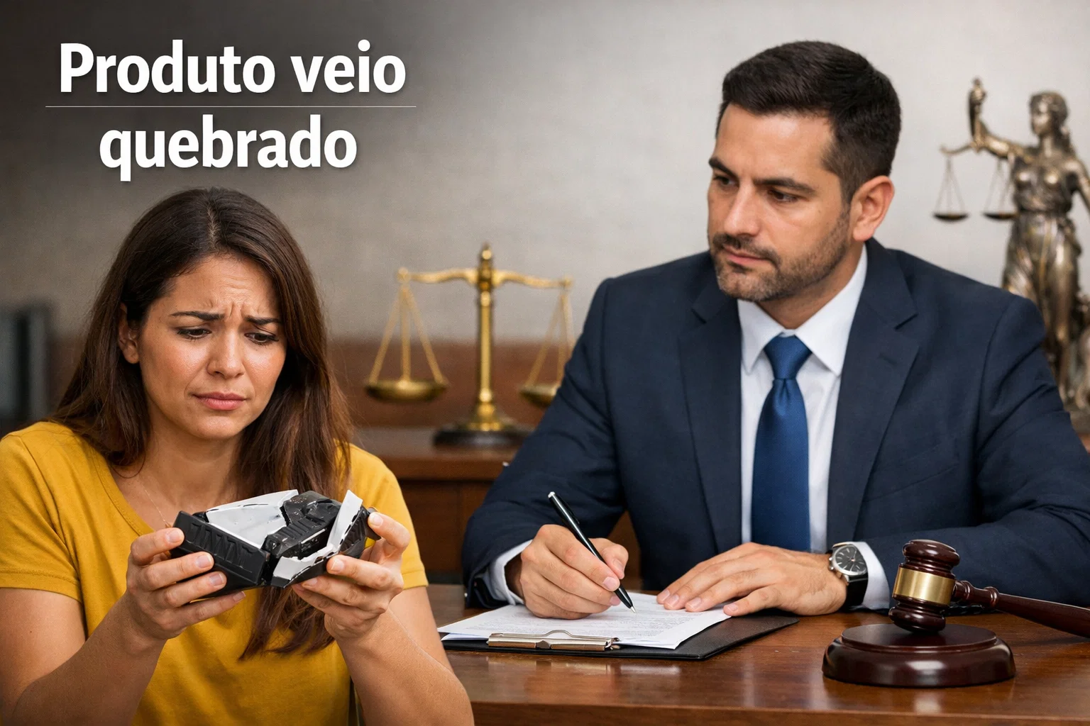 produto veio quebrado