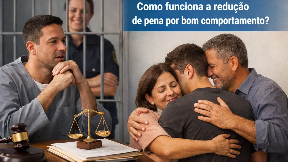 Como funciona a redução de pena por bom comportamento? 1 redução de pena