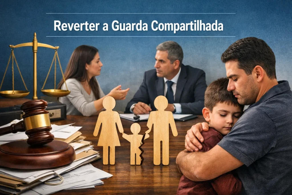 reverter a guarda compartilhada