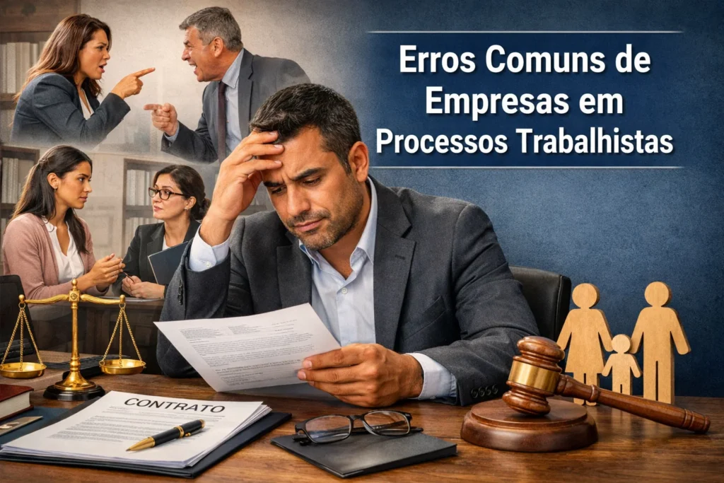 Erros comuns de empresas