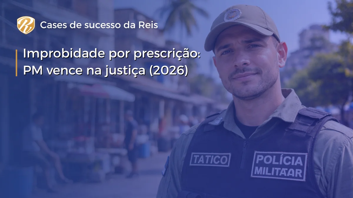 Improbidade por prescrição