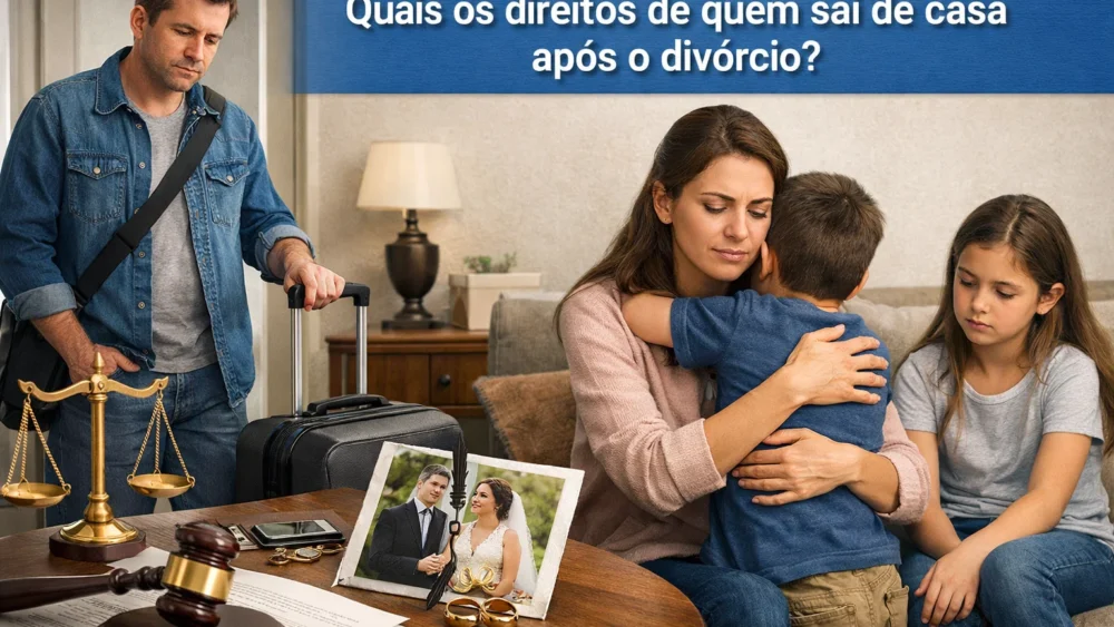 Quais os direitos de quem sai de casa após o divórcio
