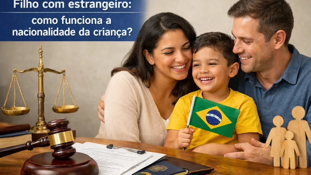 Filho com estrangeiro: como funciona a nacionalidade da criança? 1 filho com estrangeiro