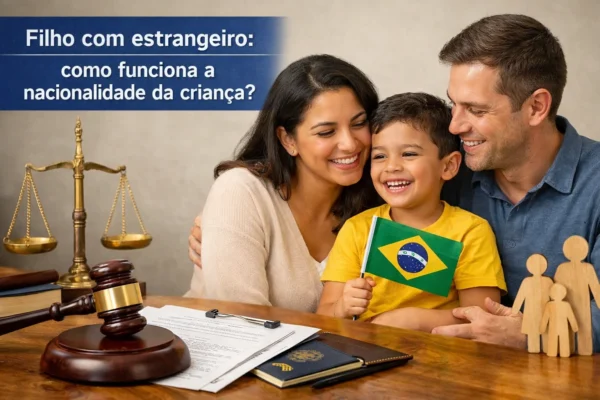 filho com estrangeiro