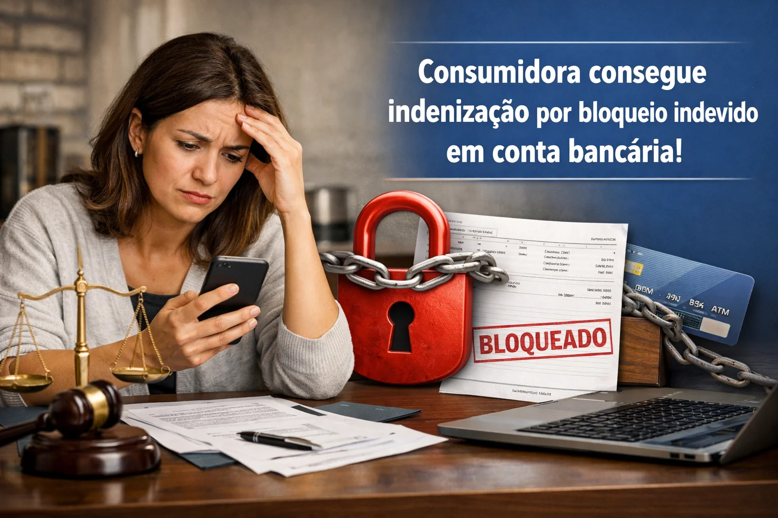 indenização por bloqueio