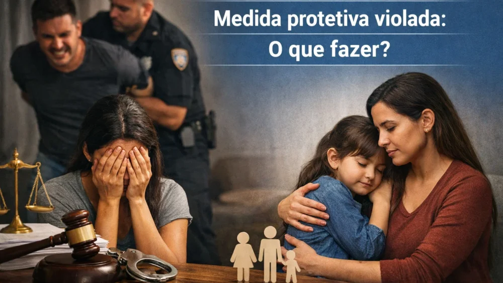 medida protetiva violada