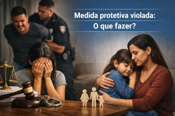 medida protetiva violada
