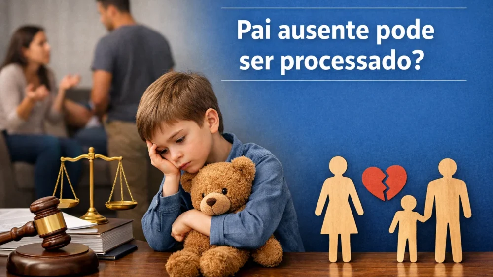 Pai ausente pode ser processado? Veja seus direitos (2026) 1 pai ausente pode ser processado