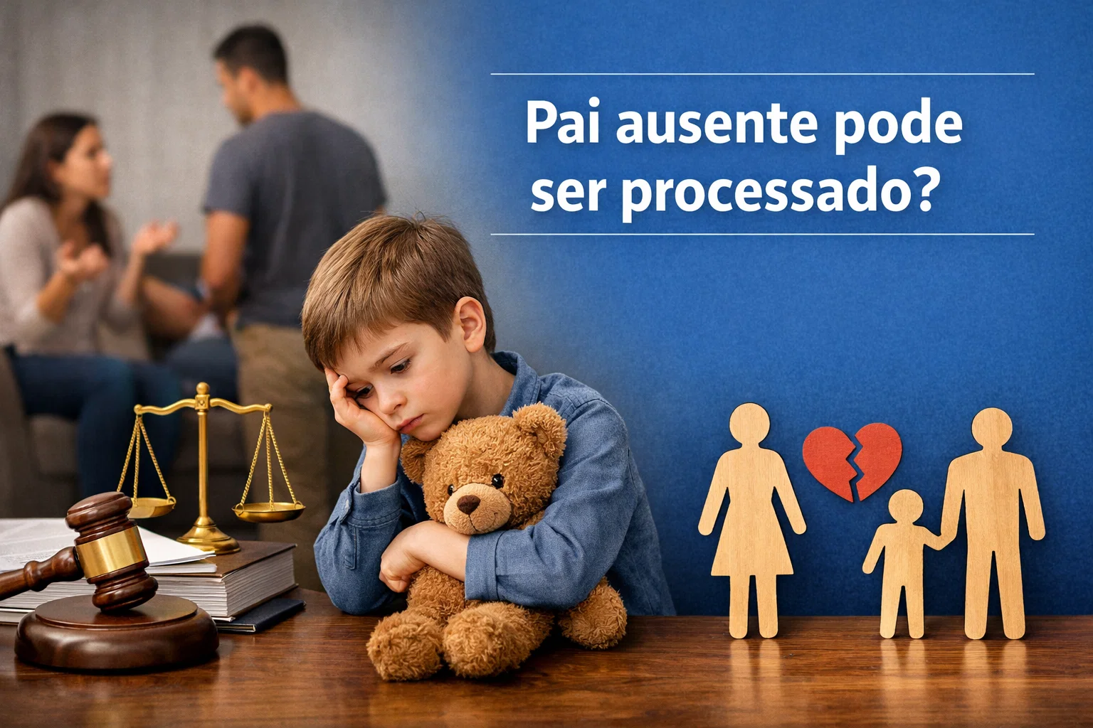 pai ausente pode ser processado