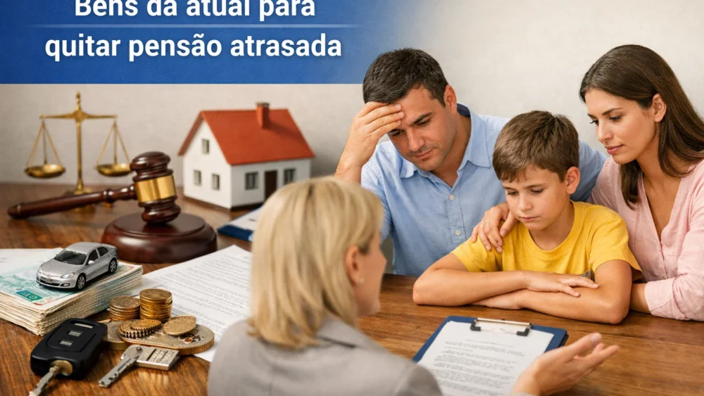 Bens da atual podem quitar pensão atrasada? 2026 1 quitar pensão atrasada