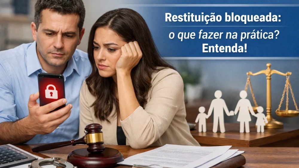 restituição bloqueada