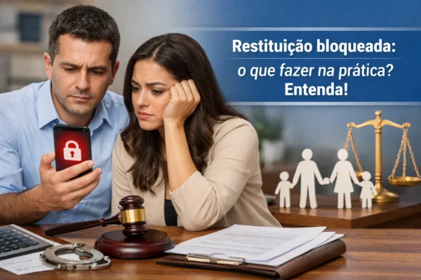 restituição bloqueada