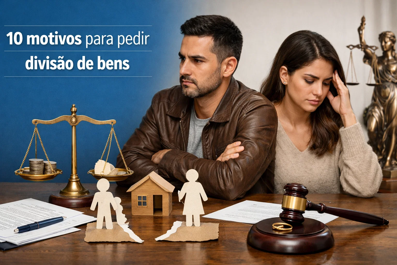 10 motivos para pedir divisão de bens