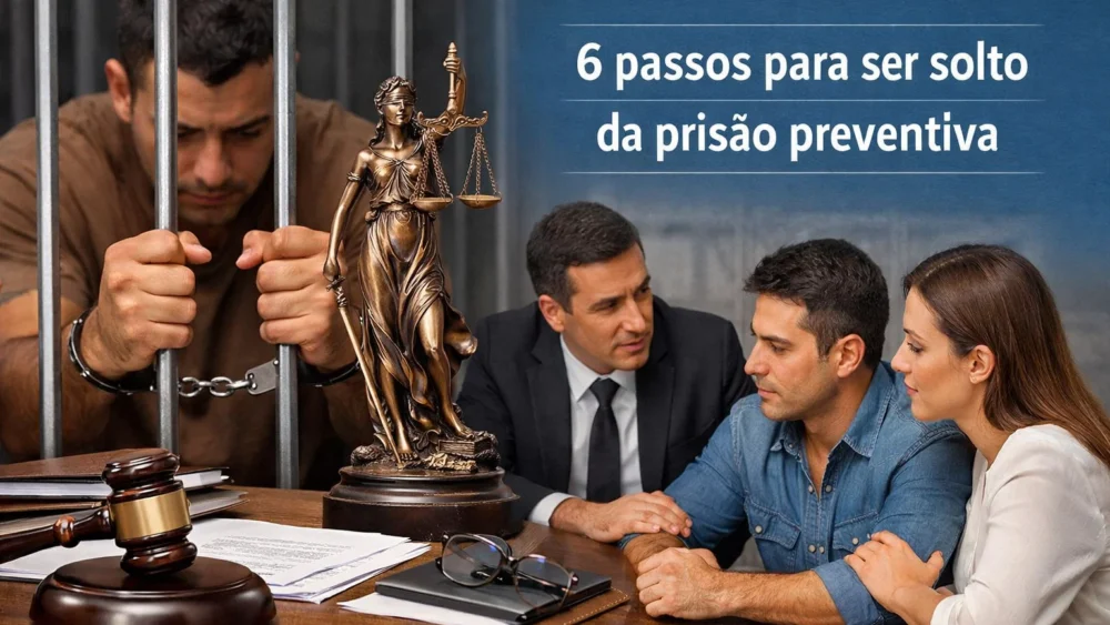 6 passos para ser solto da prisão preventiva (2026) 1 6 passos para ser solto na prisão preventiva
