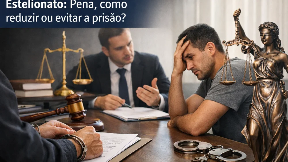 Estelionato: Pena, como reduzir ou evitar a prisão? 1 Estelionato Pena