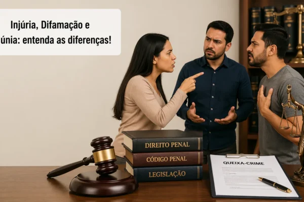 Injúria, Difamação e Calúnia