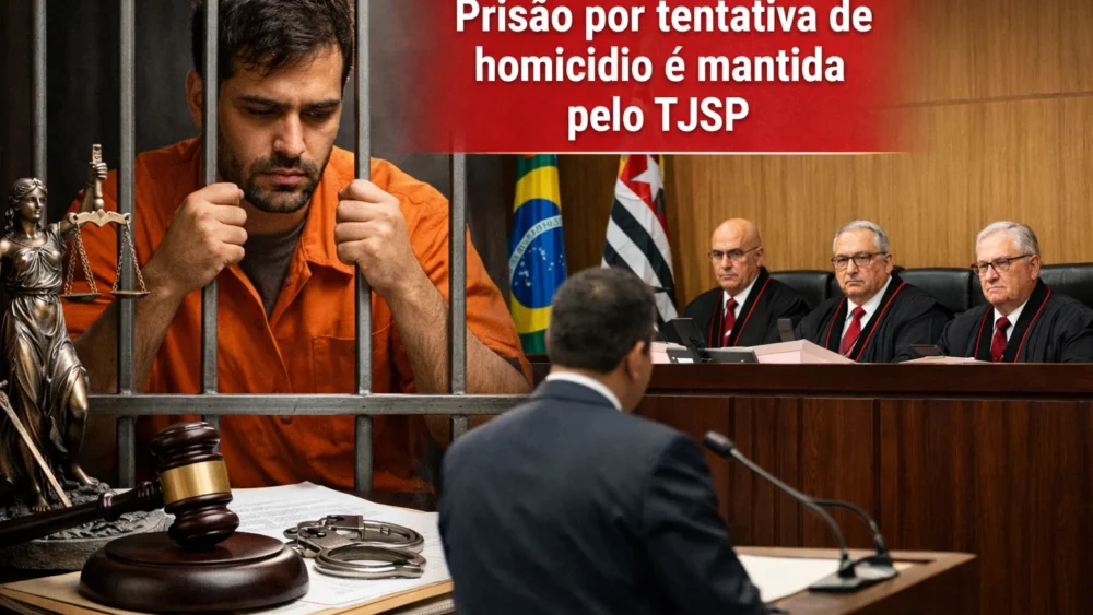 Prisão por tentativa de homicídio