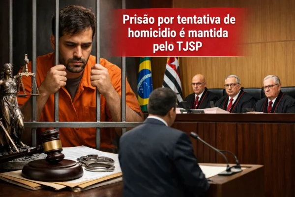 Prisão por tentativa de homicídio