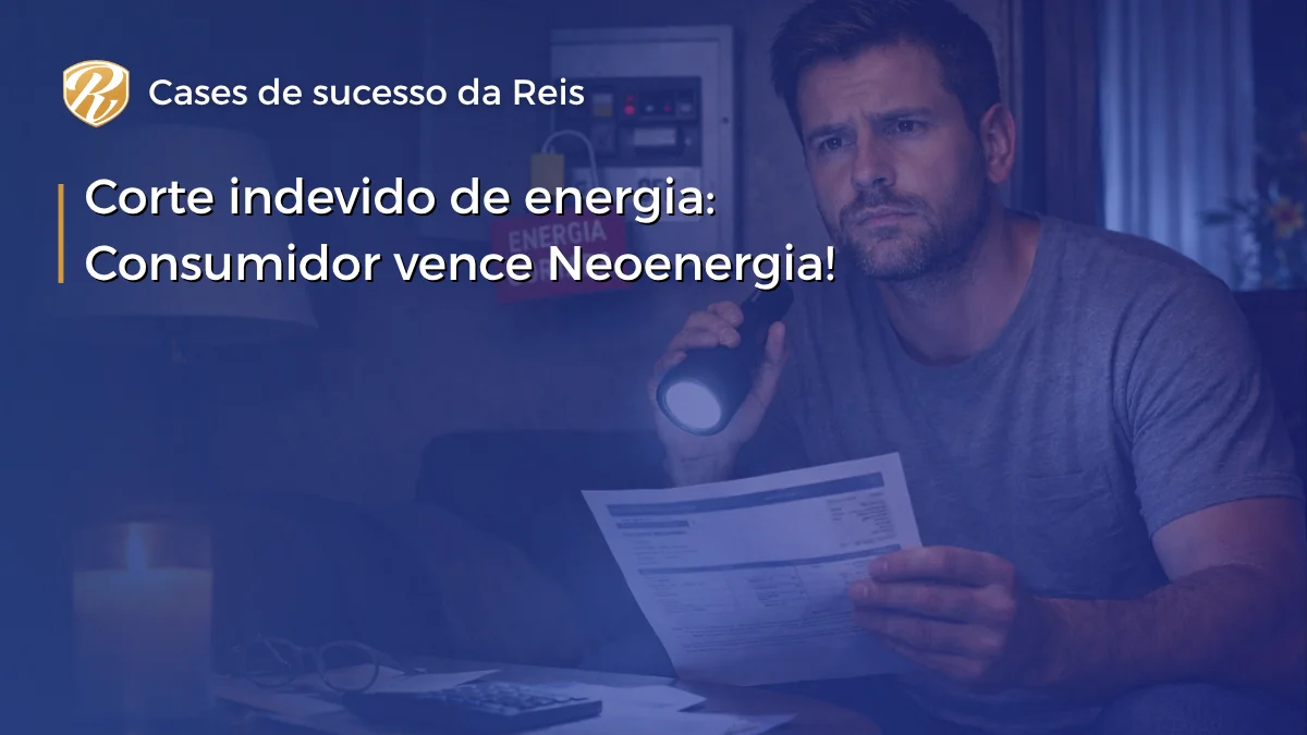 corte indevido de energia