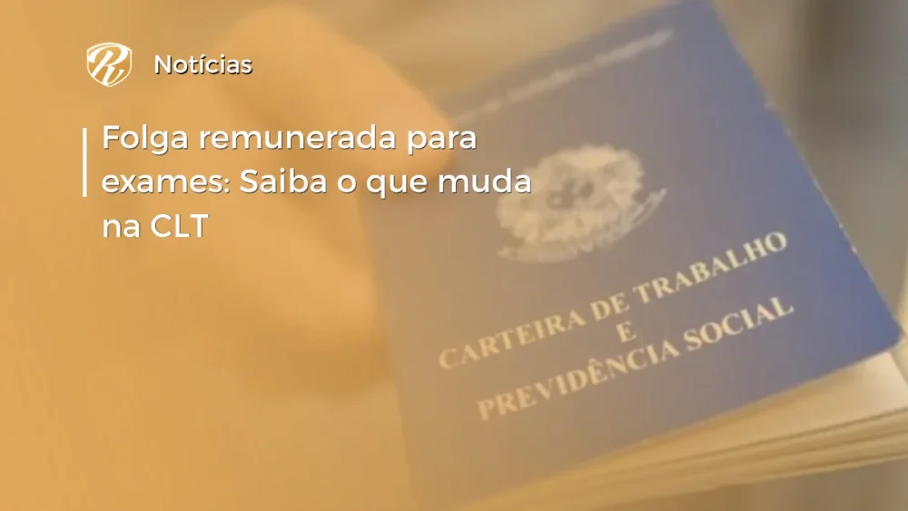 folga remunerada para exames