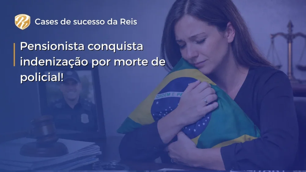 Pensionista conquista indenização por morte de policial! 1 indenização por morte