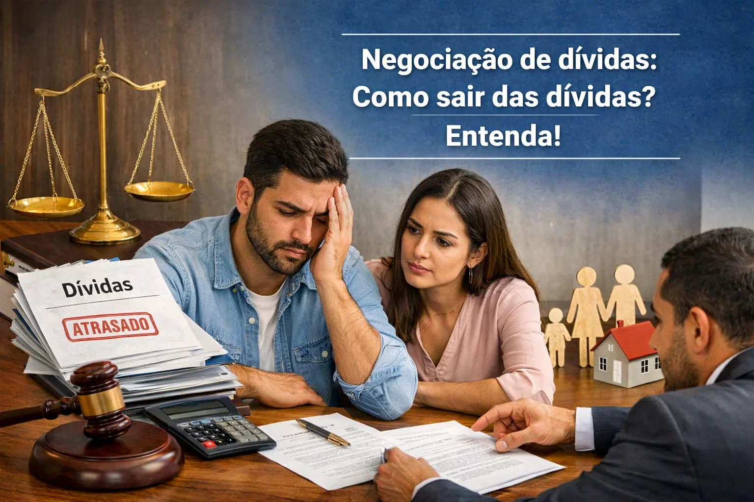 negociação de dívidas