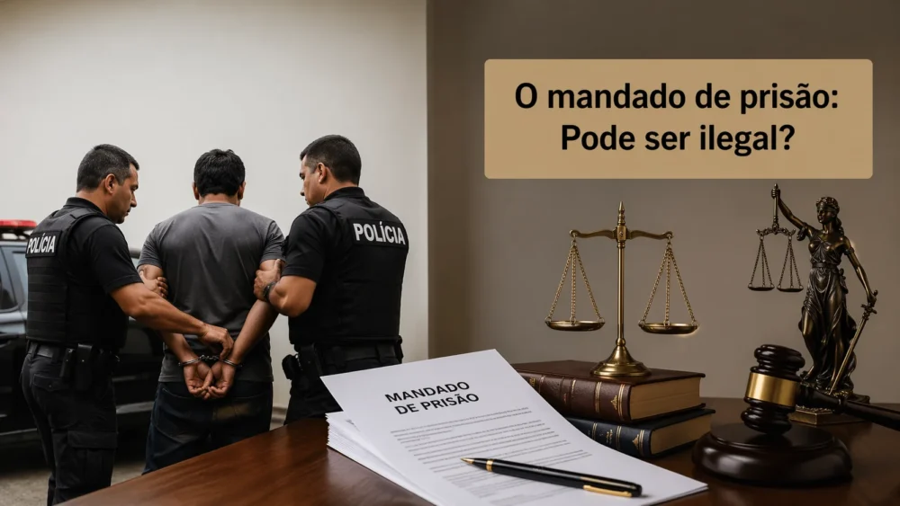 o mandado de prisão