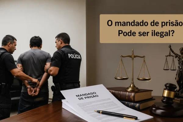 o mandado de prisão
