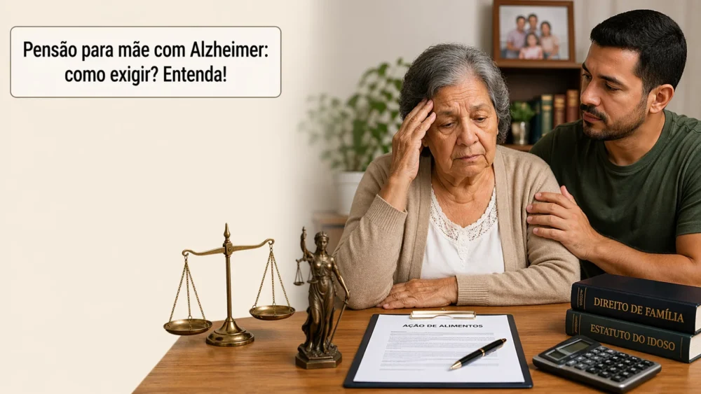 pensão para mãe com alzheimer